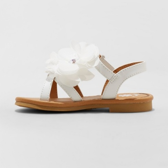 Toddler Girls' Annabel Floral Ankle Strap Sandals - Picture 2 of 3